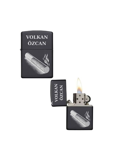 Kişiye Özel Sigara Baskılı Metal Çakmak