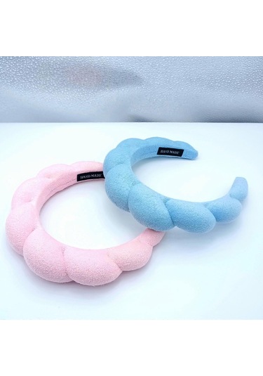 2023 Yeni Kafa Bandı Pembe Beyaz Mavi Yeşil Siyah Saç Aksesuarlarımavi Çok Renkli