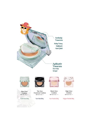 Clio Kill Cover Skin Fixer Cushion 21N Linen Luxury Koshort