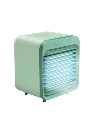 Masaüstü Usb Mini Fan - Yeşil 8gkj2t Yeşil