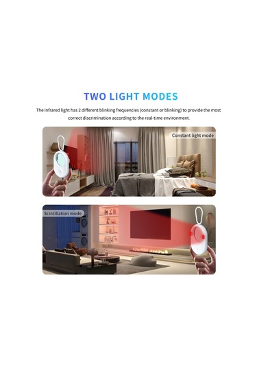 Sones T02 Akıllı Kızılötesi Kamera Dedektörü Gizlice Atış Önleyici Tarayıcı Beyaz Beyaz