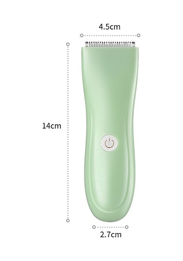 Sones Bebek Ve Çocuk Saç Kesme Makinesi Elektrikli Saç Kesme Makinesi Şarj Edilebilir Tıraş Makinesi Yeşil