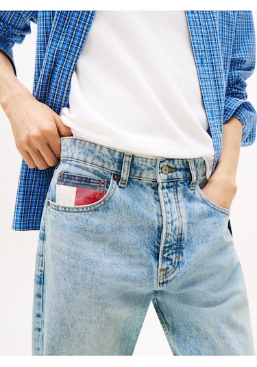 Tommy Hilfiger Otis Regular Str Cbf Rwb Cı6033 Mavi Erkek Jean-9179 Mavi