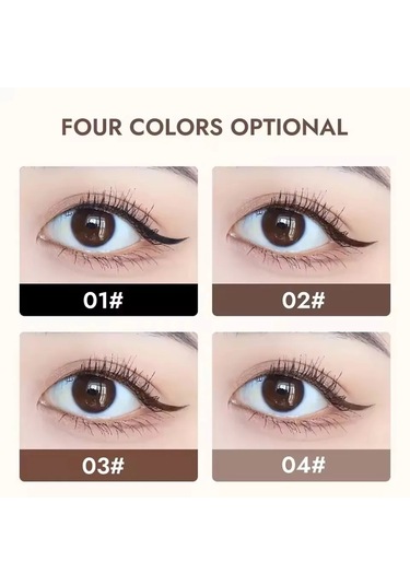 İnce Eyeliner Suya Dayanıklı, Tere Dayanıklı, Uzun Ömürlü Ve Lekesizdir. Newbie 02 Dark Topaz