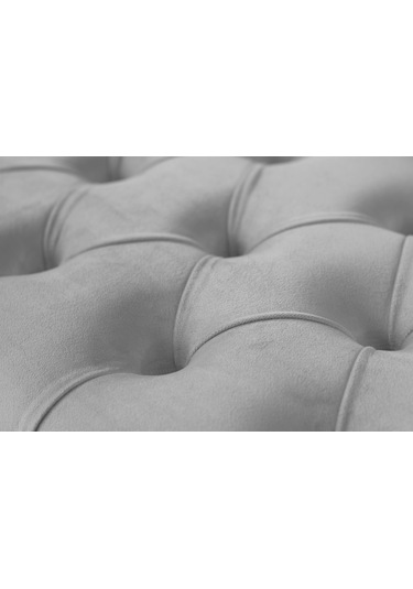 Vetra Sandıklı Bench Puf, Beyaz Beyaz