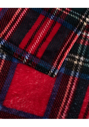 Clorel Çift Kişilik Welsoft Baskılı Battaniye - Kırmızı 8684427292181 Çok Renkli