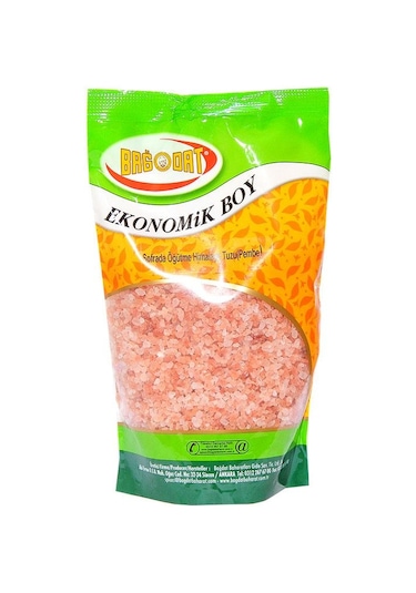 Bağdat Ekonomik Boy Sofrada Öğütme Himalaya Tuzu Pembe 1 KG