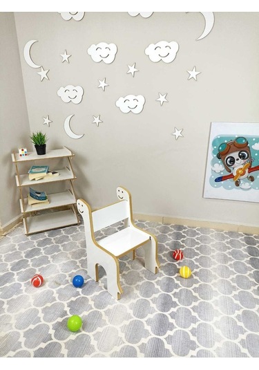 Miracle 3d Çocuk Oyun Etkinlik Çalışma Masası Ve Sandalye, Aktivite Masası 1673197264 Beyaz