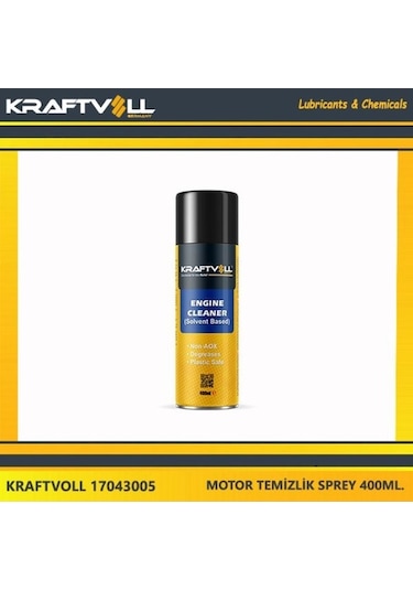 Kraftvoll-17043005 Motor Temizleme Sprey - Solvent 400ml