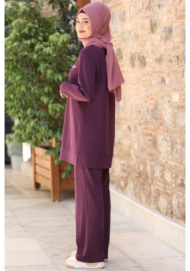 Cemre Tesettür Takım Lavanta Lavanta