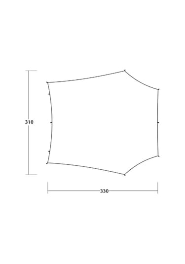 Outwell Canopy Tarp M Geniş Hacimli Tarp & Gölgelik Çok Renkli