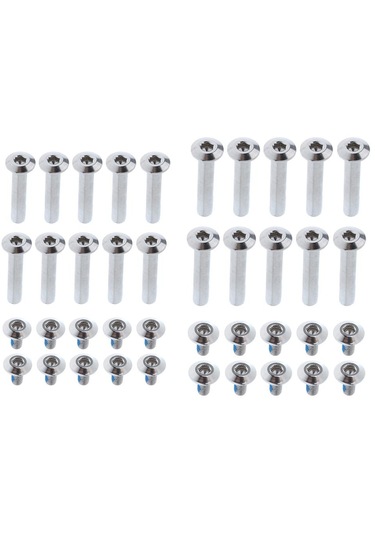 Homyl 1 Takım Inline Paten Tekerlek Vida Tırnak Yedek 31mm Gümüş