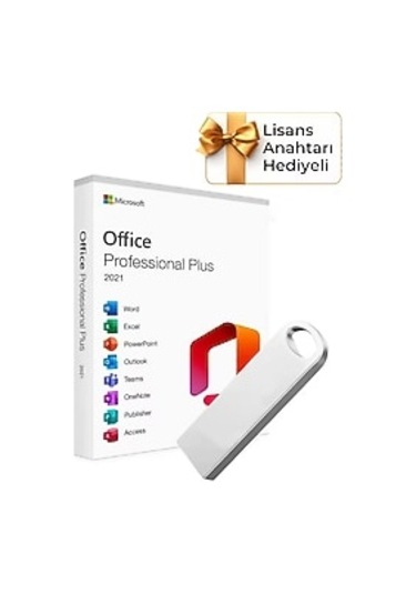 Office 2021 Pro Plus Kurulum Dosyalı Usb Bellek 16gb Lisans Anahtarı Hediyeli