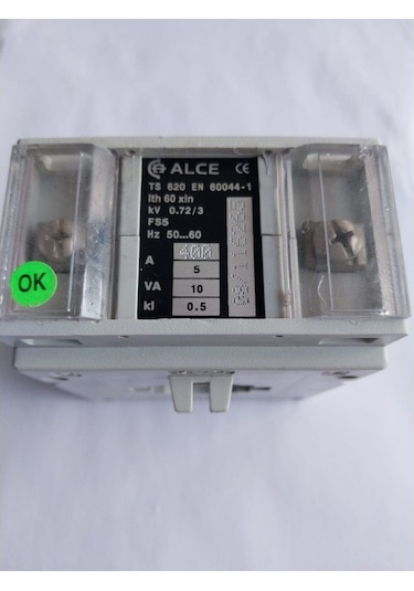 Alce 400/5a 10va 0,5kl Akım Trafosu