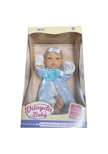 26 Cm Dilayba Baby Gerçek Yüzlü Et Bebek 9961