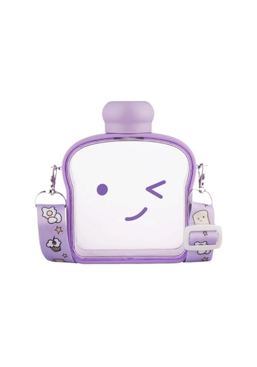 Dolıty Çocuk Su Şişesi Yaz Hediyesi Yetişkinler Menekşe Menekşe