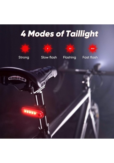 Gece Sürme İçin Bisiklet Işıkları, Alüminyum 10000 Lümen Şarj Edilebilir 6000mah Acid Yeşili