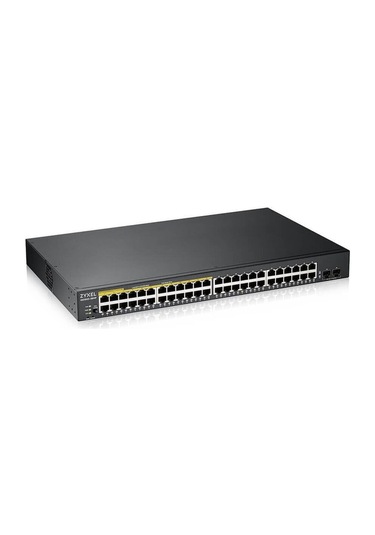 Gs1900-48hp V2, 48 Port, Gigabit, 24 Port Poe 170w, 2 Port Gigabit Sfp, Yönetilebilir, Rackmou-136411