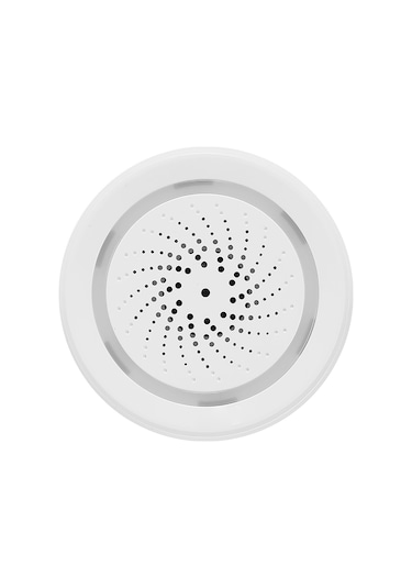 Hombey Tuya Wifi Akıllı 3'ü 1: Ses Işık Alarmı, Sicaklık Nem Sensörü - 100db, 18 Ses Seçeneği, Alexa/google Home Desteği