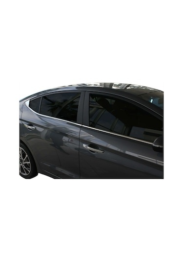 Hyundai Elantra 6 Cam Çıtası 6  Prç Krom 2016 ve Sonrası