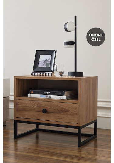 Enza Home Kalinsta Komodin - Ceviz