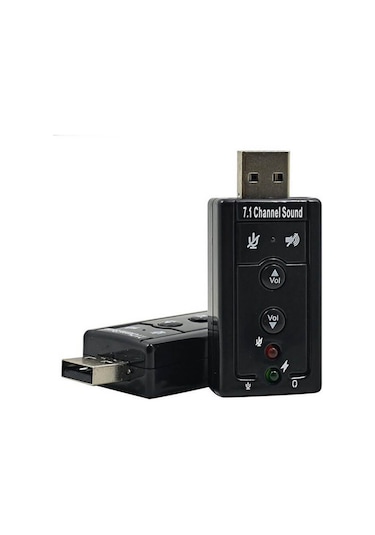 Wozlo 7.1 Virtual 3D USB Ses Kartı