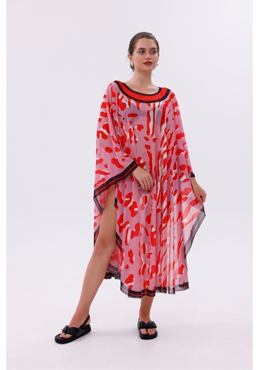 Tarzını Seç Kimono Pareo - Tesettür Pareo - Datça Model 240x135 Cm Çok Renkli