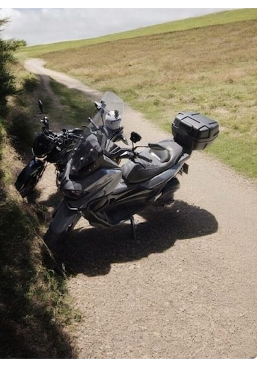 Honda Uyumlu Deflektör Rüzgar Saptırıcı Siperlik Şeffaf Motor Camı Cam Uzatma Model 2