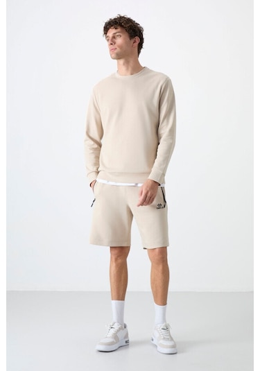 Tommy Life Standart Kalıp 2li Paket Bej-kiremit Erkek Şort - 81136 Bej - Siyah