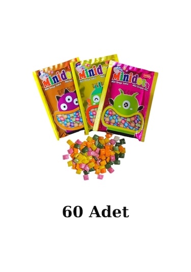 60 Adet Minidots Draje Sakız