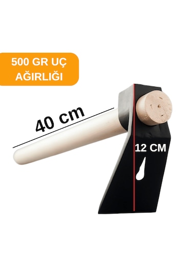 500 Gr Çelik Keser Dayanıklı Çift Yönlü Ahşap Saplı Ergonomik