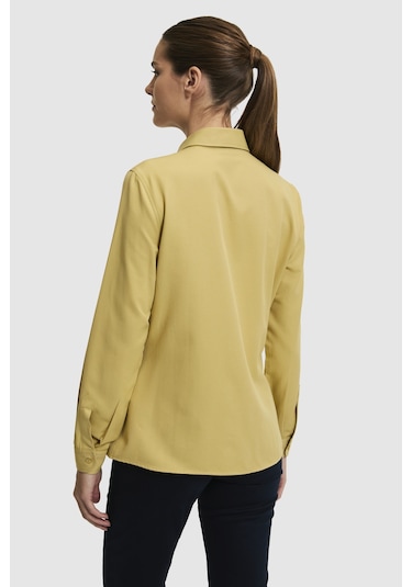 U.S. Polo Assn. U.s. Polo Assn. Kadın Gömlek Basic 50324791-vr235 Yag Yesılı