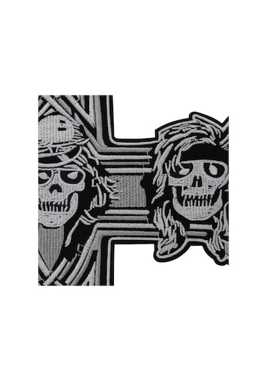 Dükkan Design Gotik İskelet Guns N Roses Patch/yama Renkli