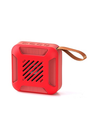 Yifomall G5 Kırmızı Su Geçirmez Bluetooth Hoparlör - Taşınabilir, İç Mikrofonlu免提arama, 36 Saat Çalma Süresi, Dış Mekan Ve Ev Toplantıları İçin