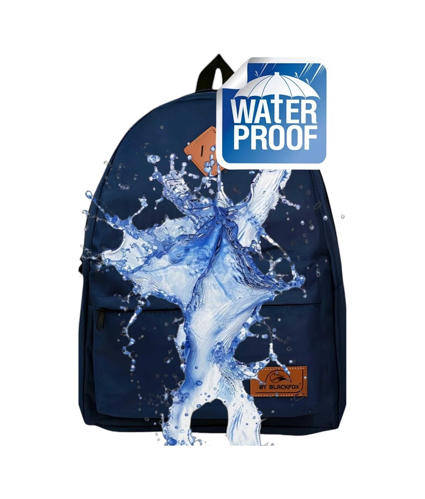 Tezzgelsin Unisex Su Geçirmez Günlük Kullanım Sırt Çantası Lacivert