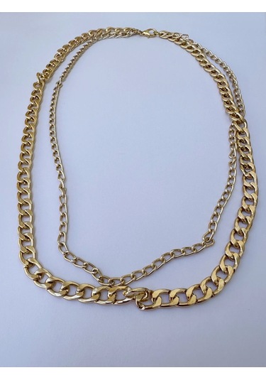 Paytak Moda Gold Zincir Kolye Unisex Zincir Kolye Pytkznckly235 Altın
