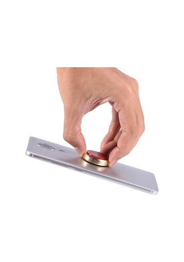 Moveevo Araç İçi Manyetik Telefon Tutucu - 360 Döner, Tek Elle Kullanım, Güçlü Tutma, Evrensel Uyum Altın Renk