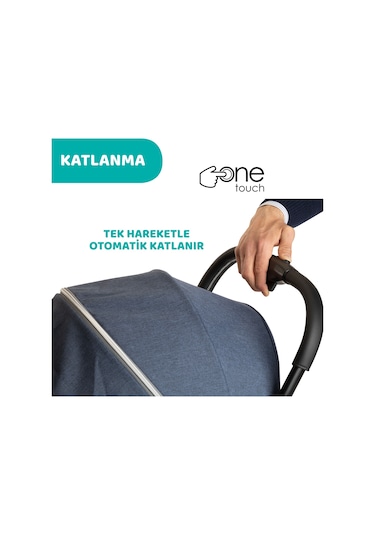 Chicco Goody Plus Stroller Indıgo 05079877510000