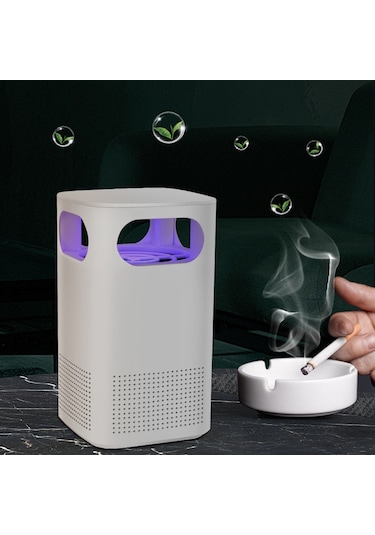 Usb Takılabilir Ev Yatak Odası Koku Giderici Masaüstü Araba Negatif İyon Hava Temizleme Cihazı Kare