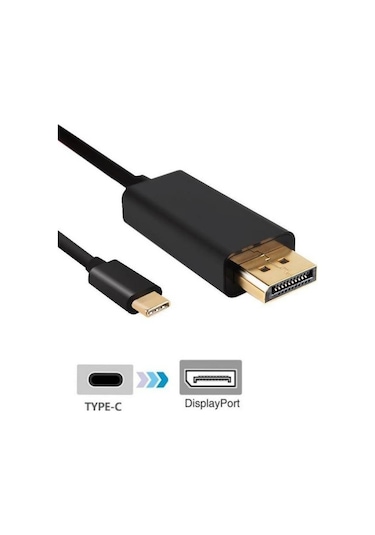 4467 Type C Usb 3.1 To Displayport Çevirici Dönüştürücü Adaptör Kablosu.