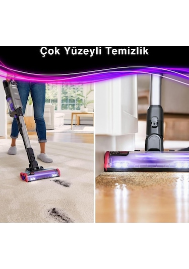 Black+Decker Summit Series BHFEA640WP-QW Pet Şarjlı Dikey Süpürge