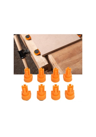 Yifomall 8'li Takım 19mm Yüksek Dayanımlı Ahşap İşleme Mengene Pimleri - Esnek Ve Çizmez