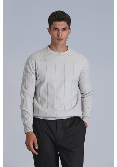 Lufian Lıght Erkek Kazak Taş Taş 112090139100190 Taş