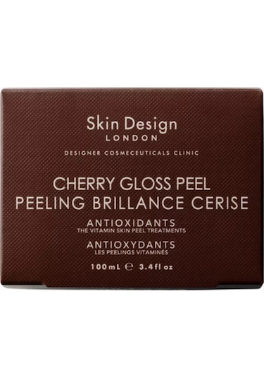 Skin Design London Cherry Gloss Peel 100ml, Canlandırıcı Aha Peeling