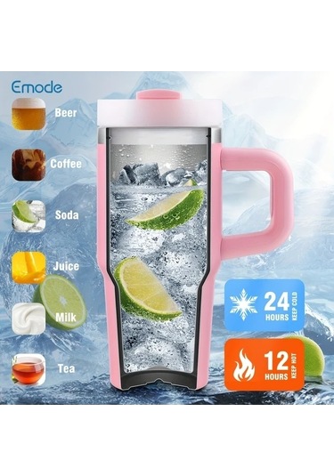 Trendooze Sunshine022 Siyah Termos Mug 414ml Sızdırmaz Bpa Free Çift Katmanlı Matara Kahve Filtresi Siyah