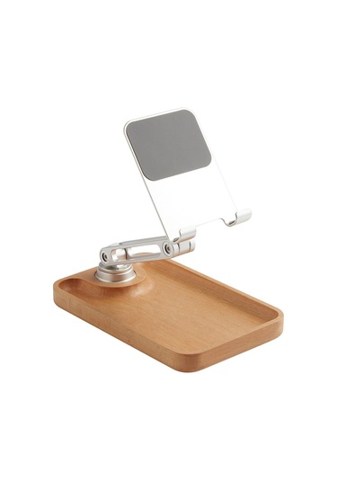 Suntek Katlanabilir Telefon Tutucu 360 Derece Dönen Masa Oturma