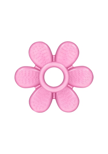 Wee Baby 859 Sulu Diş Kaşıyıcı - Pembe Çiçek Pembe