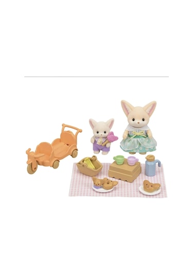 Sylvanian Families Piknik Seti Çöl Tilkisi Kız Ve Bebek 5698