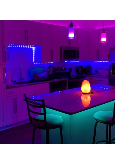 Rgb Şerit Led Set Kumandalı Adaptörlü Renk Renk Çok Renkli Led