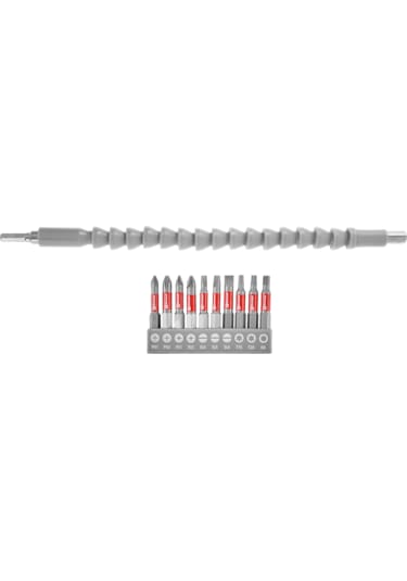 Einhell 11 Parça Esnek Adaptörlü Bits ve Uç Seti - 49133115